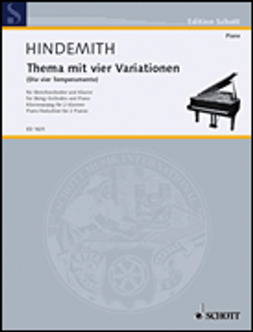 Hindemith, Theme with Four Variations [HL:49003486]