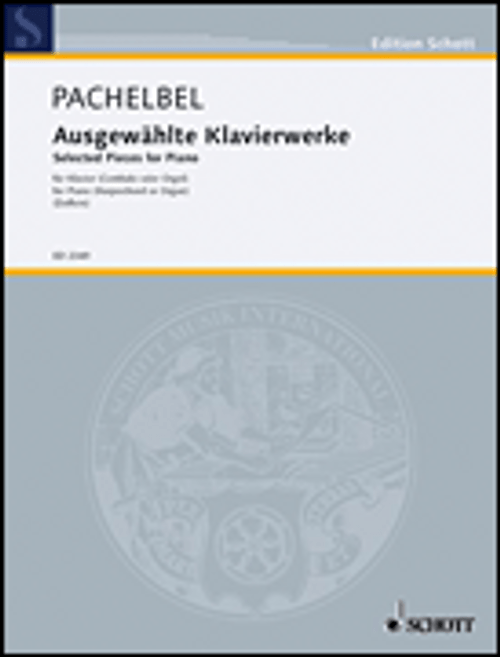 Pachelbel, Selected Keyboard Works [HL:49003713]