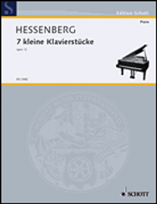 Hessenberg, 7 Little Piano Pieces [HL:49004003]