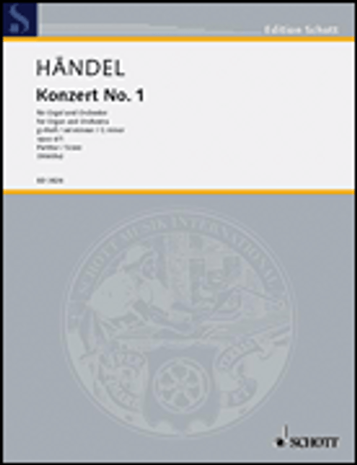 Handel, Organ Concerto 1 Op. 4, No. 1 G Minor [HL:49004354]