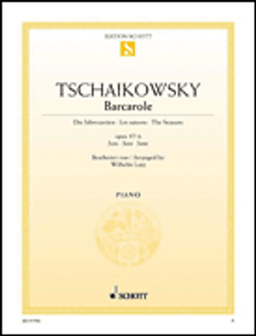 Tchaikovsky, The Seasons, No. 6: June, Op. 37, No. 2 [HL:49008606]