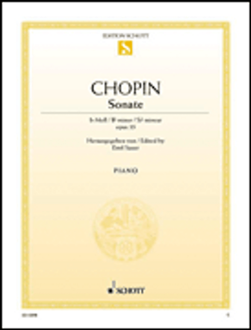 Chopin, Sonata in B Minor with Funeral March, Op. 35 [HL:49008741]