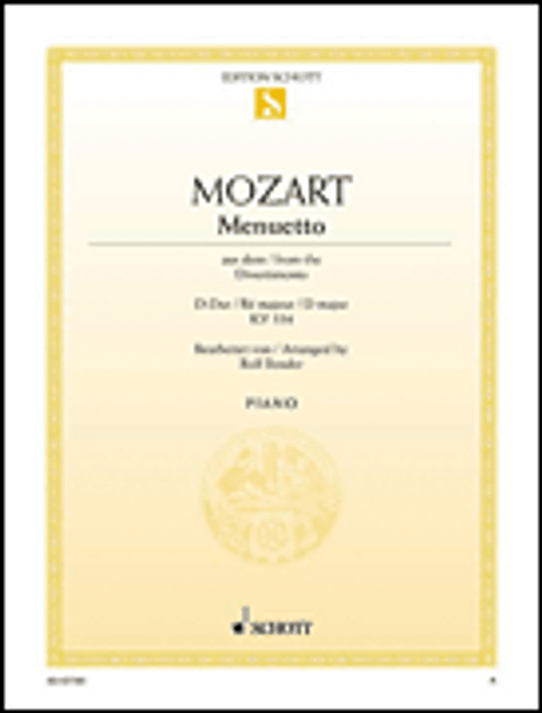 Menuetto from Divertimento in D Major, KV 334 [HL:49009016]