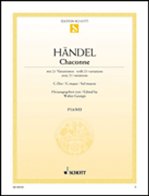 Handel, Chaconne in G Major with 21 Variations [HL:49009139]