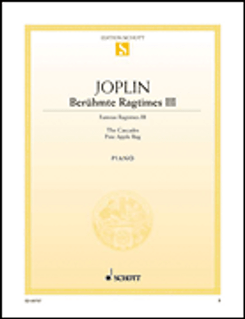 Joplin, Famous Ragtimes Volume 3 [HL:49009264]