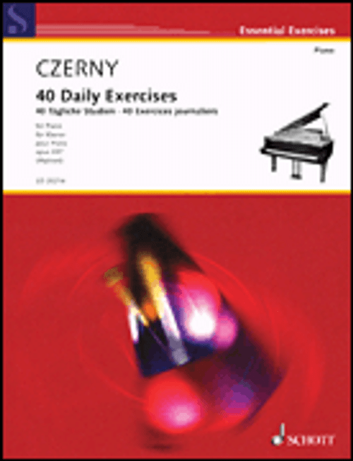 Czerny, Czerny - 40 Daily Exercises, Op. 337 [HL:49017059]
