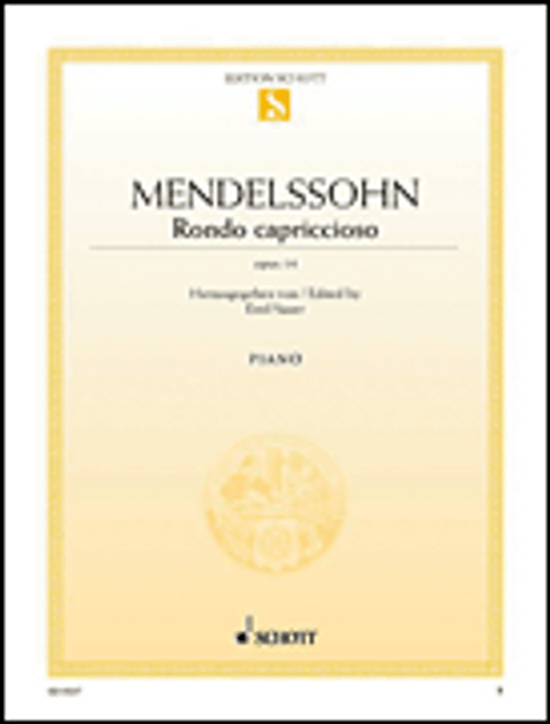 Mendelssohn, Capriccioso Op. 14 [HL:49033545]