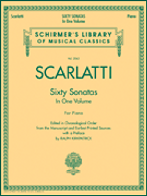 Scarlatti, 60 Sonatas, Books 1 and 2 [HL:50486377]