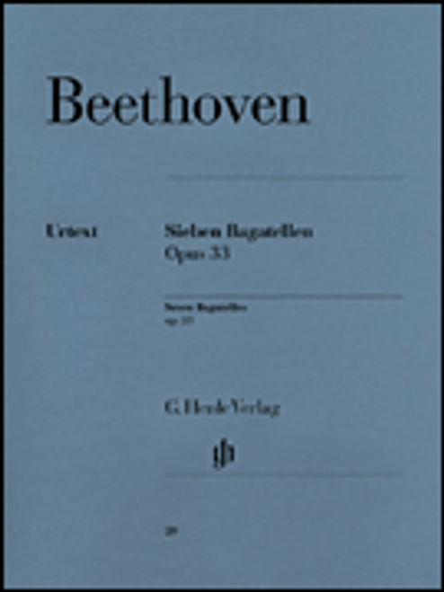 Beethoven, 7 Bagatelles Op. 33 [HL:51480020]