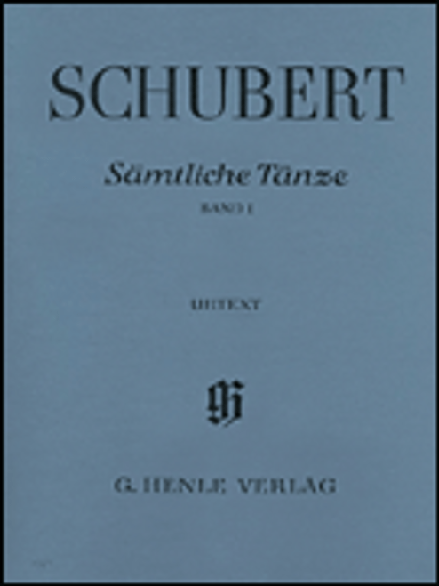 Schubert, Complete Dances - Volume I [HL:51480074]