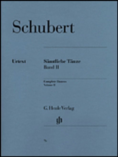 Schubert, Complete Dances - Volume II [HL:51480076]
