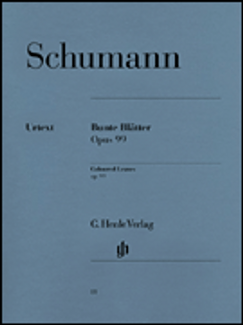 Schumann, Coloured Leaves (Bunte Blätter) Op. 99 [HL:51480081]