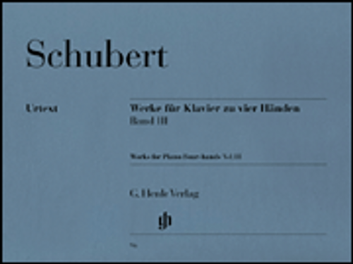 Schubert, Works for Piano Four-Hands - Volume III [HL:51480098]