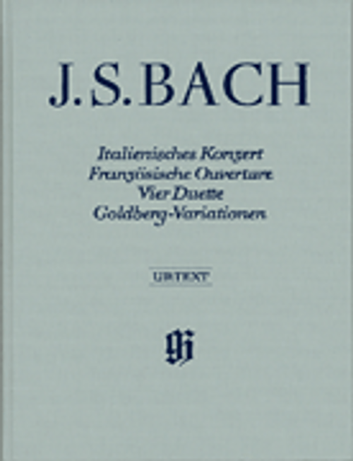 Italian Concerto, French Overture, Four Duets, Goldberg Variations [HL:51480130]