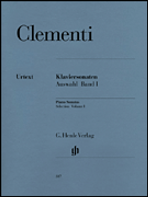 Clementi, Selected Piano Sonatas - Volume I (1768-1785) [HL:51480317]