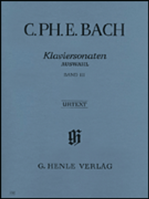 Bach, C.P.E. - Selected Piano Sonatas - Volume III [HL:51480378]