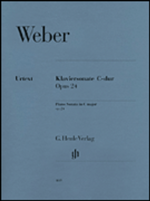 Weber, Piano Sonata in C Major Op. 24 [HL:51480460]
