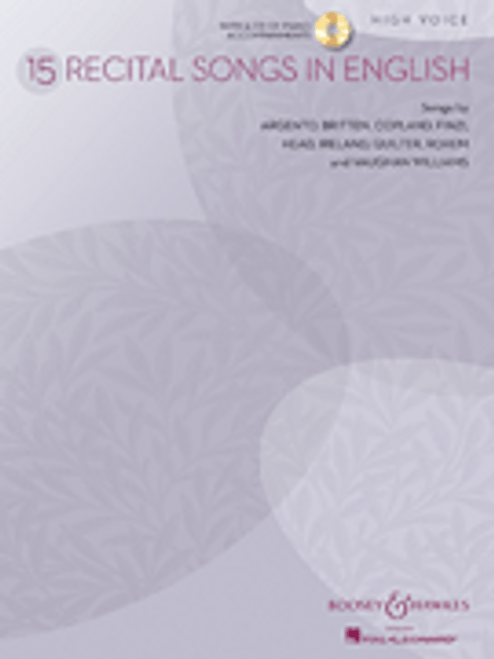 15 Recital Songs in English [HL:48019744]