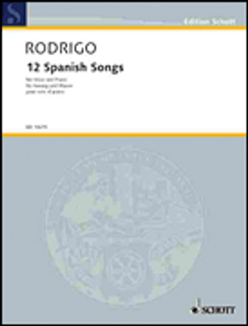 Rodrigo, 12 Spanish Songs (1951) [HL:49046575]