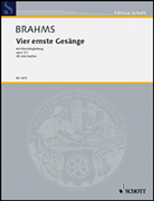 Brahms, 4 Serious Songs Op. 121 [HL:49003495]