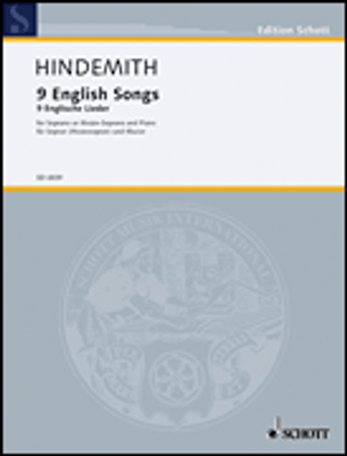 Hindemith, 9 English Songs [HL:49006702]