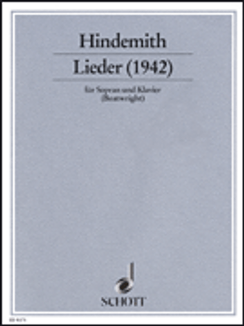 Hindemith, Lieder [HL:49008394]