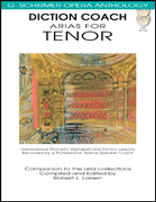 Diction Coach - G. Schirmer Opera Anthology (Arias for Tenor) [HL:50486258]