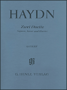2 Duets for Soprano, Tenor and Piano Hob.XXVa:2 and 1 [HL:51480538]