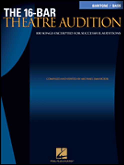 16-Bar Theatre Audition Baritone/Bass [HL:740256]