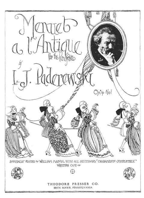Paderewski, Menuet A L'Antique [CF:110-01962]