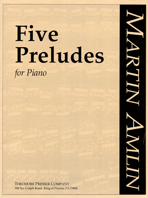 Amlin, Five Preludes [CF:110-40747]