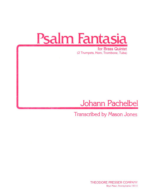 Pachelbel, Psalm Fantasia [CF:114-40239]