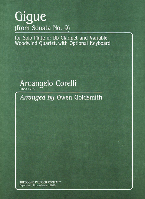 Corelli, Gigue (From Sonata No. 9) [CF:114-40400]