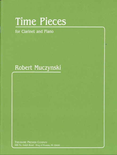 Muczynski, Time Pieces [CF:114-40410]