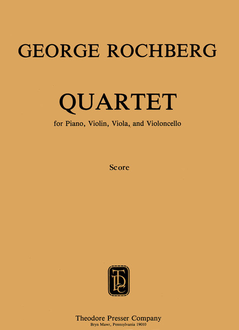 Rochberg, Quartet [CF:114-40414]