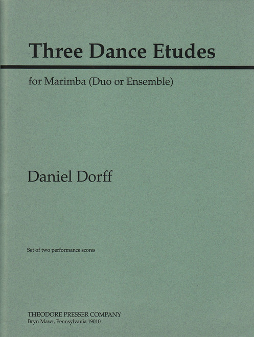 Dorff, Three Dance Etudes [CF:114-40432]