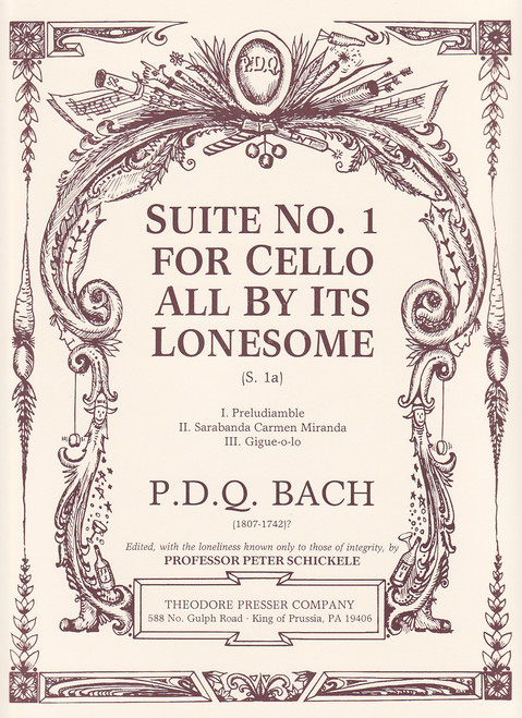 Bach, P.D.Q. - Suite No. 1 For Cello All By Its Lonesome [CF:114-40832]