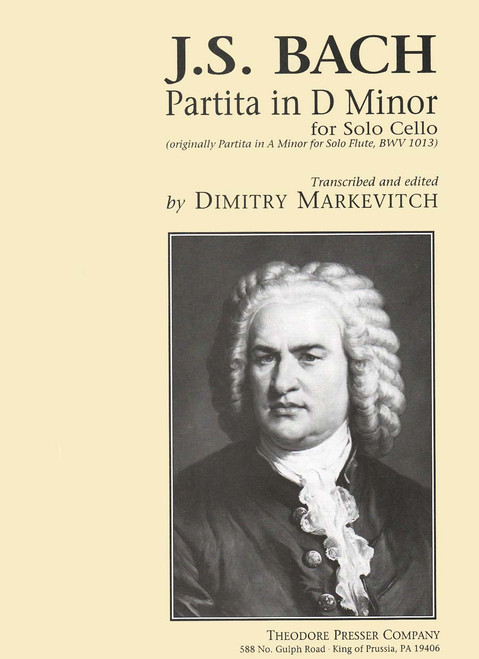 Bach, J.S. - Partita In D Minor (Bwv 1013) [CF:114-41044]