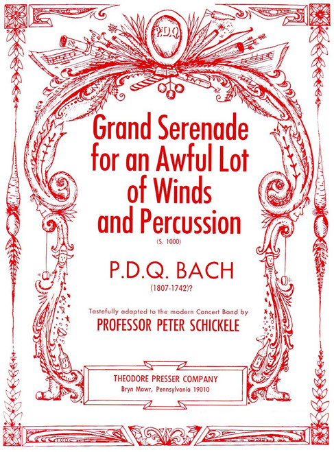 Bach, P.D.Q. - Grand Serenade For An Awful Lot Of Winds And Percussion [CF:115-40138]