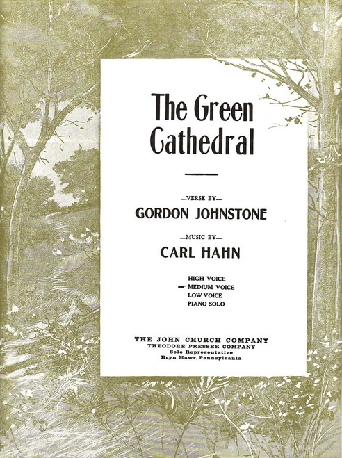 Hahn, The Green Cathedral [CF:121-30882]