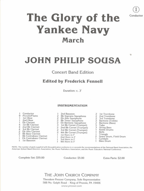 Sousa, The Glory Of The Yankee Navy [CF:125-40044C]