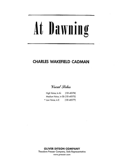 At Dawning [CF:131-40177]