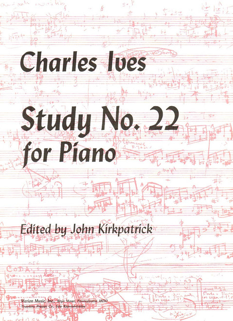 Ives, Study No.22 For Piano [CF:140-40030]