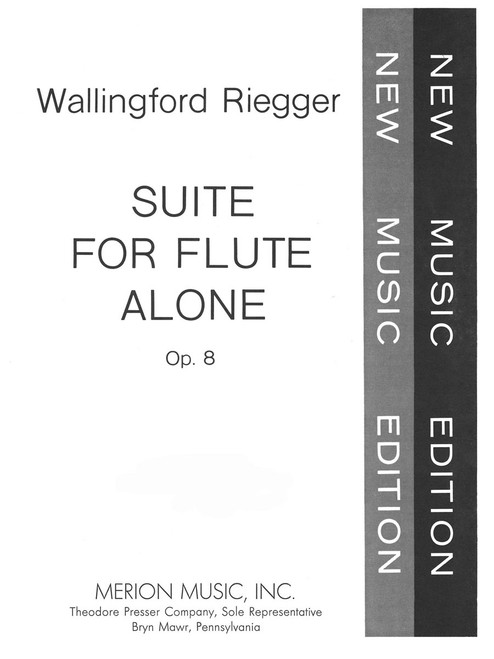 Riegger, Suite For Flute Alone [CF:144-40031]