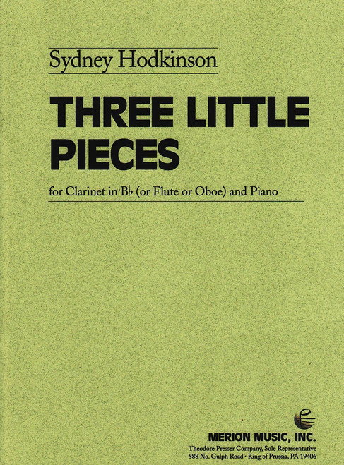 Hodkinson, Three Little Pieces [CF:144-40427]