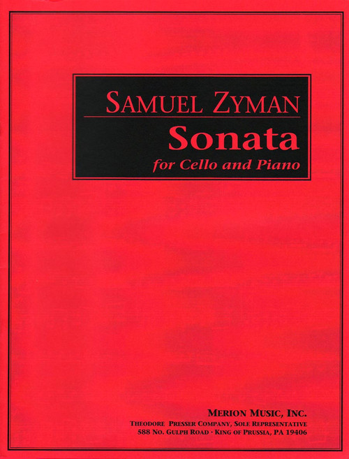 Zyman, Sonata For Viola And Piano [CF:144-40430]