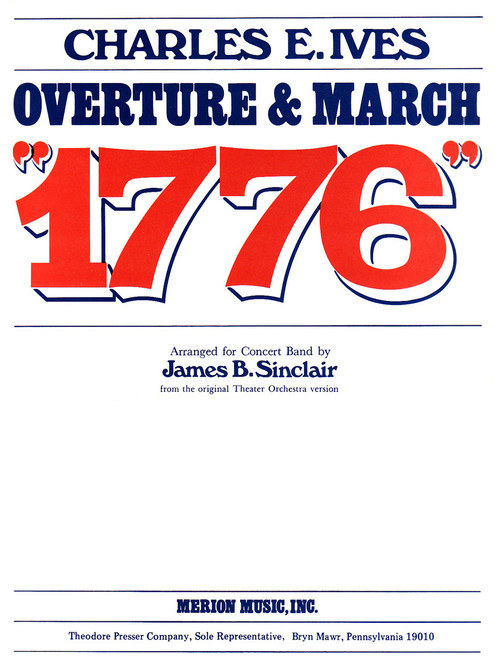 Ives, Overture & March "1776 [CF:145-40014]