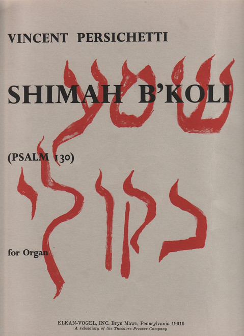 Persichetti, Shimah B'Koli [CF:163-00021]