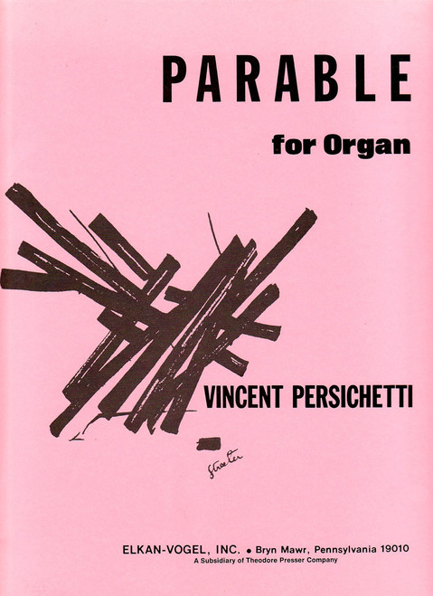 Persichetti, Parable For Organ [CF:163-00034]