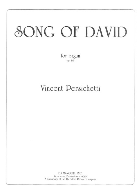 Persichetti, Song Of David [CF:163-00041]